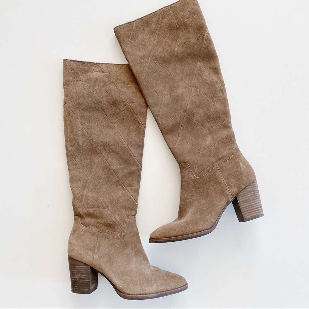 Lucky Brand Knee-high Boots in Olive